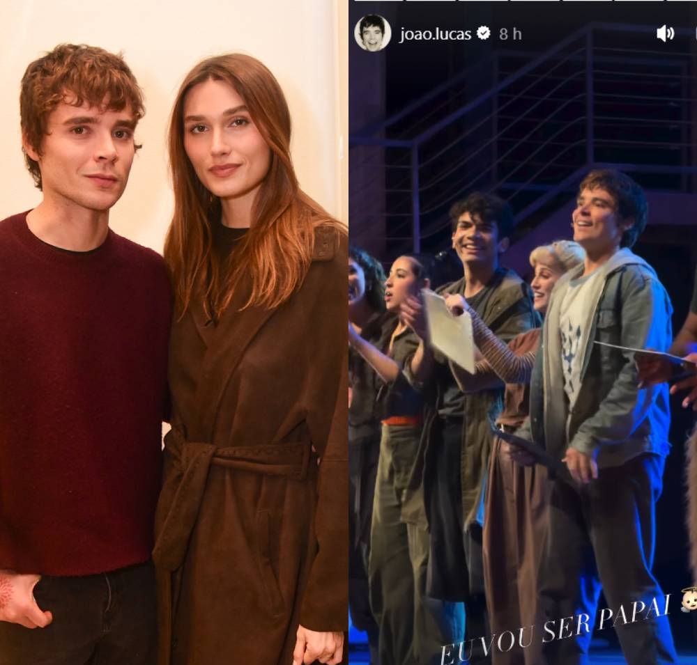 Protagonista de musical, João Lucas vibra após espetáculo: <i>Eu vou ser papai</i>